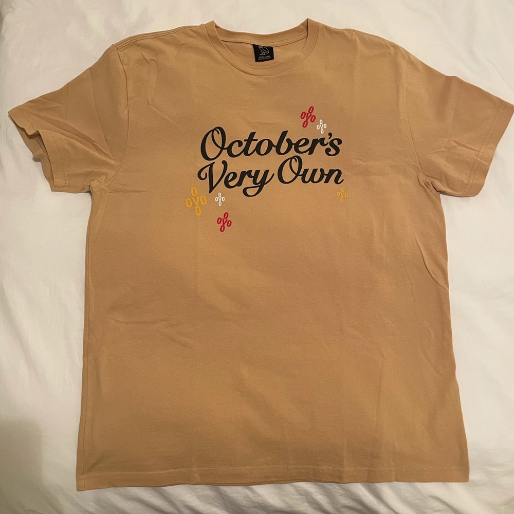 October’s Very Own OVO Pompom Script T-shirt XL